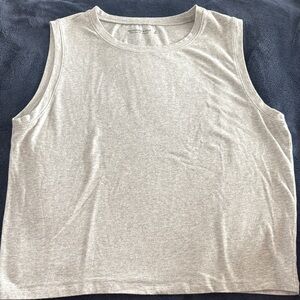 Gray Sleeveless Women's Top Abercrombie and fitch XL